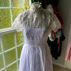 Lilac purple Alfred Angelo formal dress